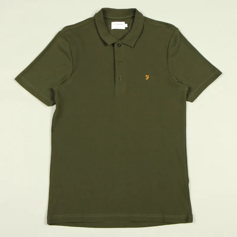 Farah Forster Polo Shirt - Evergreen